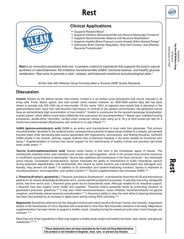 REST - Ken Starr MD
